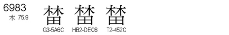 U+6983